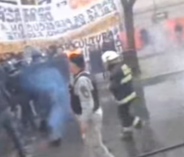 Represión en Mendoza