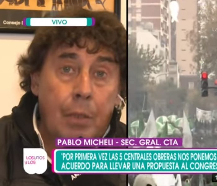 Micheli: Ley antidespidos o paro