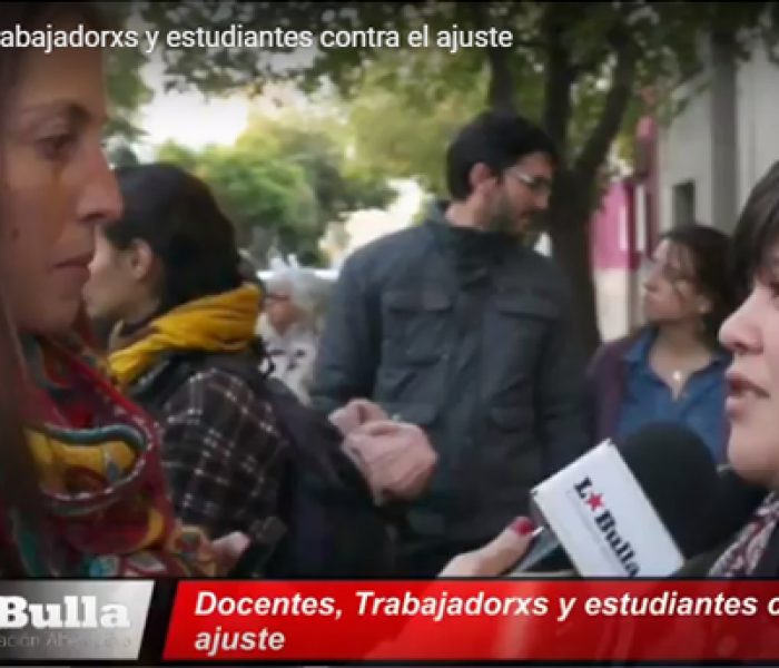 Protesta universitaria en San Luis