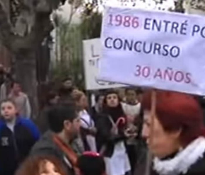 Mar del Plata: Reclamo de docentes municipales