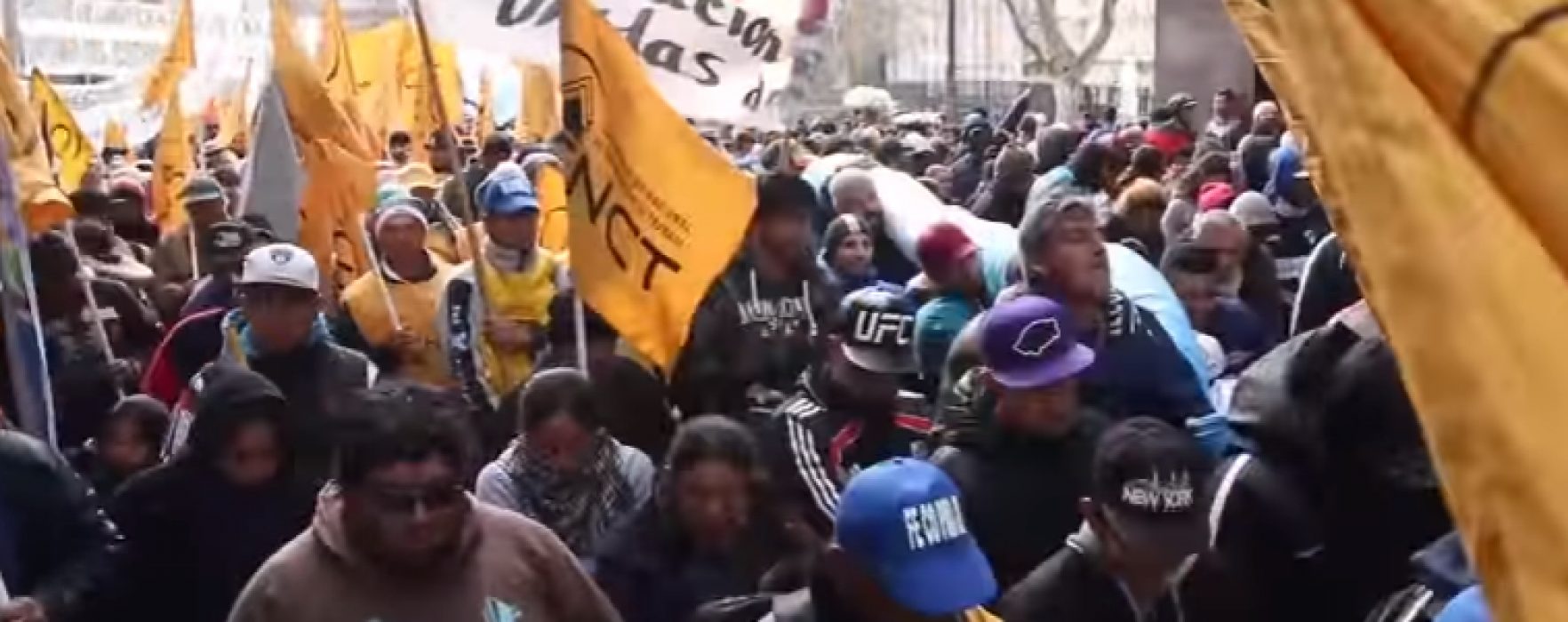 Marcha de cooperativas en defensa del trabajo