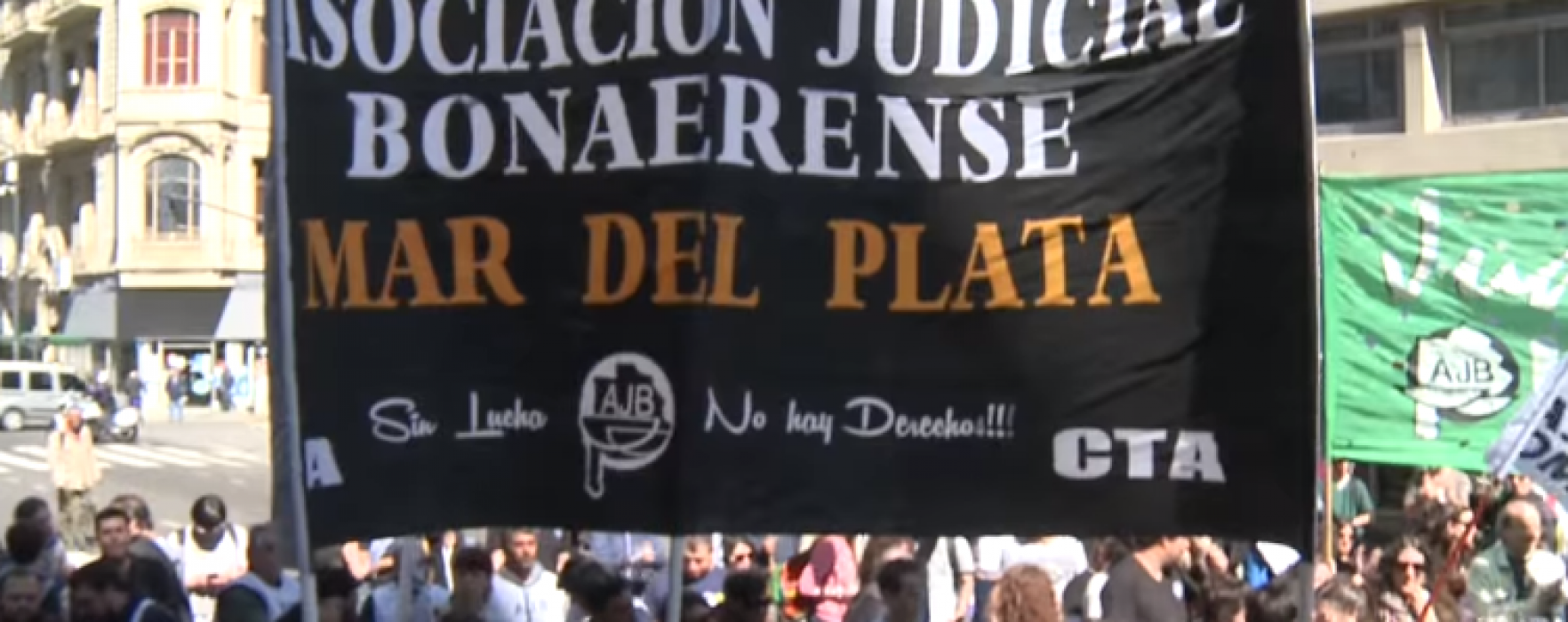 Paro de Judiciales y Médicos Bonaerenses