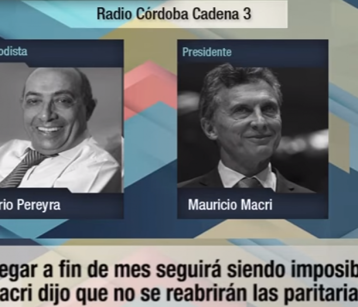 Macri: Paritarias NO! Chinitos SI!